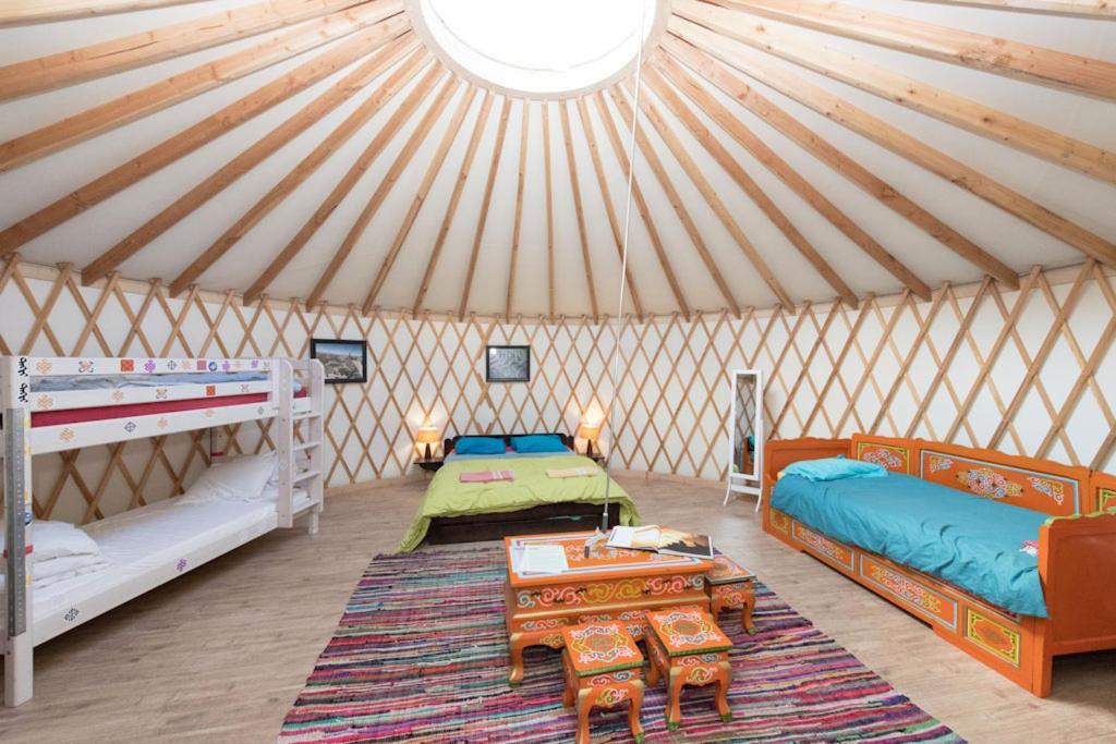 Eco-Hotel Et Yourtes Du Mercantour Guillaumes Luaran gambar
